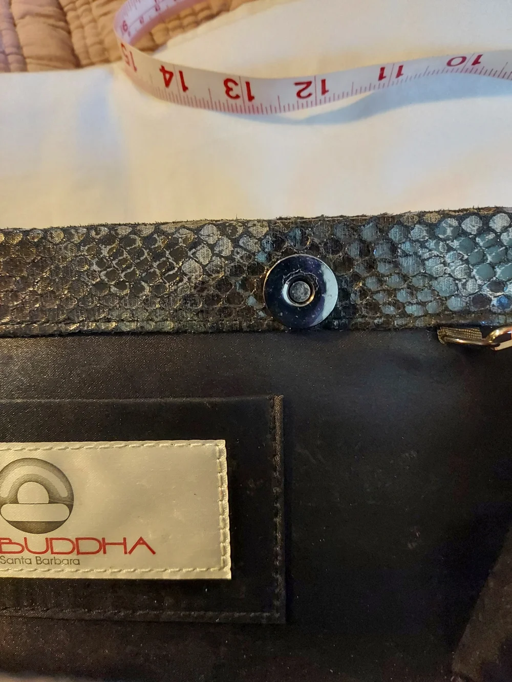 Big Buddha Boa Sequined Camouflage Metallic Chain Clutch Crossbody Bag